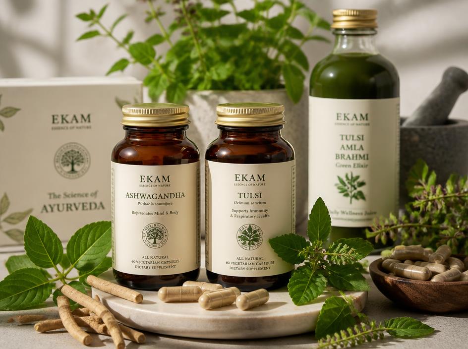 Herbal Wellness — Capsules, Syrups, Juices, Supplements & More